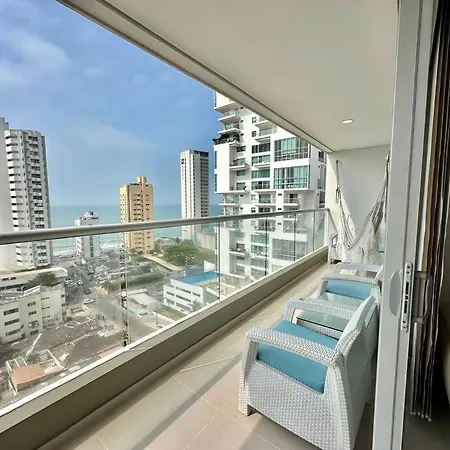 Apartamento Apartamento Lujoso Vista Al Mar Cartagena