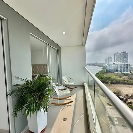 Apartamento Lujoso Vista Al Mar Apartment Cartagena