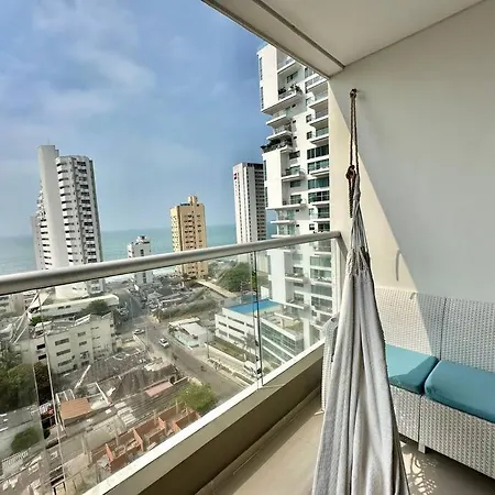Apartamento Lujoso Vista Al Mar Cartagena